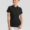Black Polo Fruit of the Loom