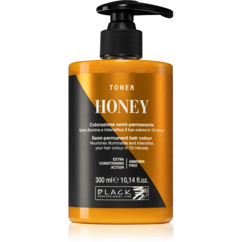 Black Professional Line Toner festék a természetes árnyalatokért Honey 300 ml-Ár