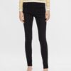 Black Skinny Fit Jeans Pieces Highfive - Women