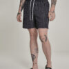 Black Swimsuit FuckYou Swimshorts