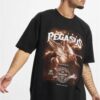 Black T-shirt Pegasus Oversize