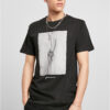 Black T-shirt with peace sign