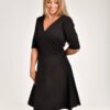 Black V-neck dress me... Me
