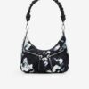 Black Women Patterned Handbag Desigual Yenes Medley Multipocket - Women