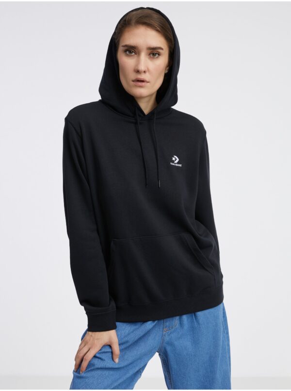 Black Women's Hoodie Converse - Women