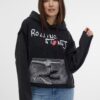 Black Women's Hoodie Desigual Rolling - Women