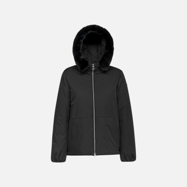 Black Women's Jacket Geox Diamond - Women