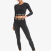 Black Women's Leggings with Roxy Give It To Me - Women