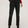Black Women's Mom Fit Jeans Pepe Jeans Violet - Women's