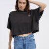 Black Women's Oversize T-Shirt ONLY Lucy - Women
