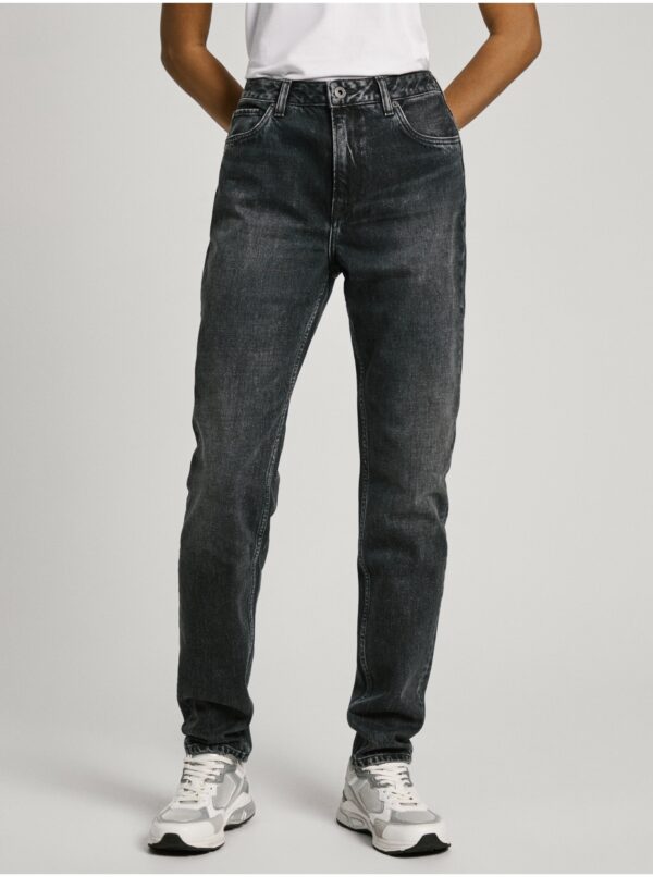 Black Women's Straight Fit Pepe Jeans - Women