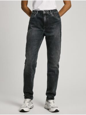 Black Women's Straight Fit Pepe Jeans - Women