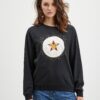 Black Women's Sweatshirt Converse - Women