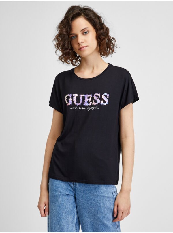 Black Women's T-Shirt Guess - Women