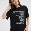Black Women's T-Shirt Noisy May Millie - Women