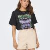 Black Women's T-Shirt ONLY Lucy - Women