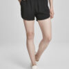 Black Women's Viscose Resort Shorts
