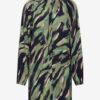 Black and Green Ladies Patterned Dress Fransa - Women