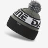 Black and gray winter hat with pompom Dakine Jackson - Men