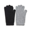 Black and grey women's gloves 2 pcs ORSAY - Women's