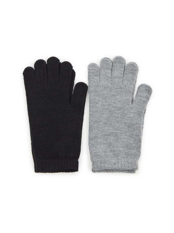 Black and grey women's gloves 2 pcs ORSAY - Women's