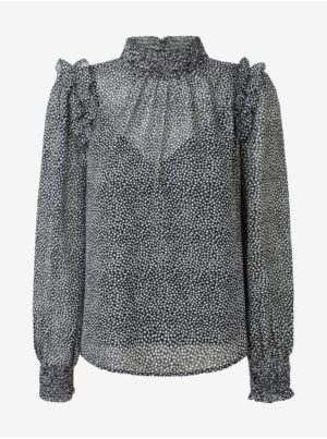 Black and white patterned blouse Pepe Jeans Anais - Ladies