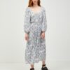 Black and white patterned maxi dress VERO MODA Peace - Women