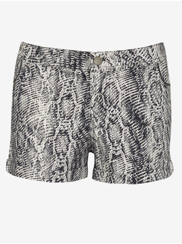 Black and white patterned shorts CAMAIEU - Women's