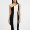 Black and white women's midi dress ORSAY - Women's