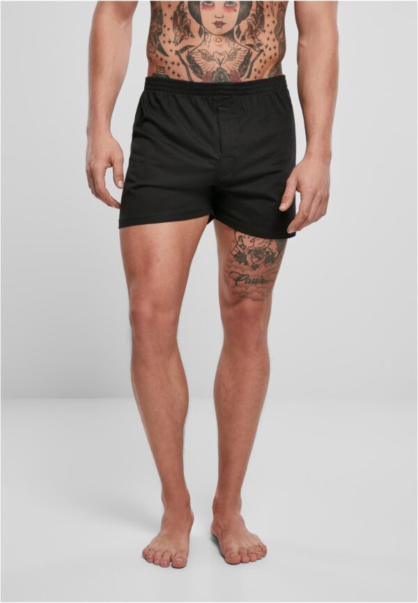 Black boxer shorts