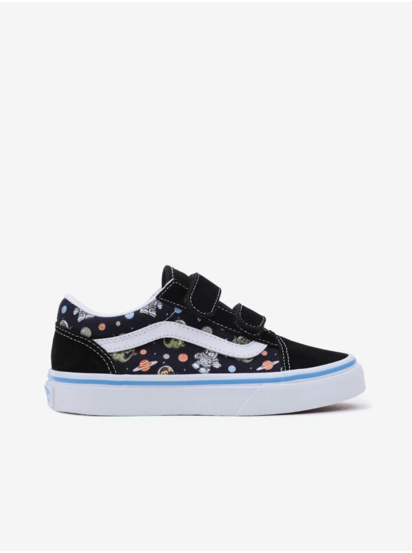 Black boys' sneakers VANS UY Old Skool V - Boys