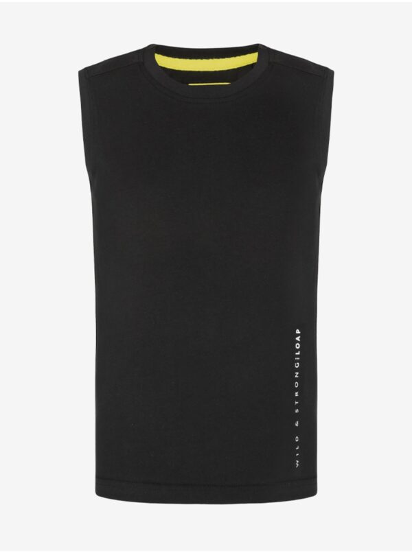 Black boys' tank top LOAP Boor - unisex