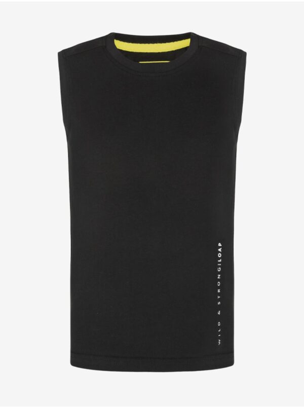 Black boys' tank top LOAP Boor - unisex