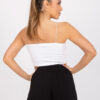 Black casual shorts Miya FRESH MADE with elastic waistband