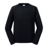 Black children's sweatshirt Raglan - Authentic Russell