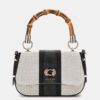 Black-cream small women's handbag Guess - Women's