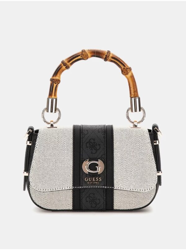 Black-cream small women's handbag Guess - Women's