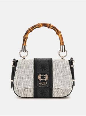 Black-cream small women's handbag Guess - Women's