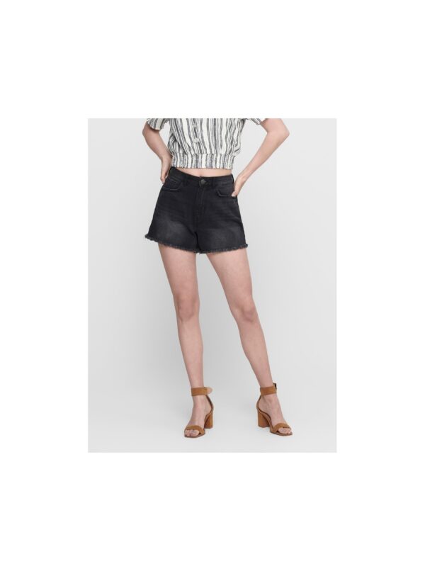Black denim shorts ONLY Kelly - Women's