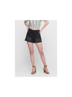 Black denim shorts ONLY Kelly - Women's