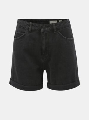 Black denim shorts high waist VERO MODA Nineteen
