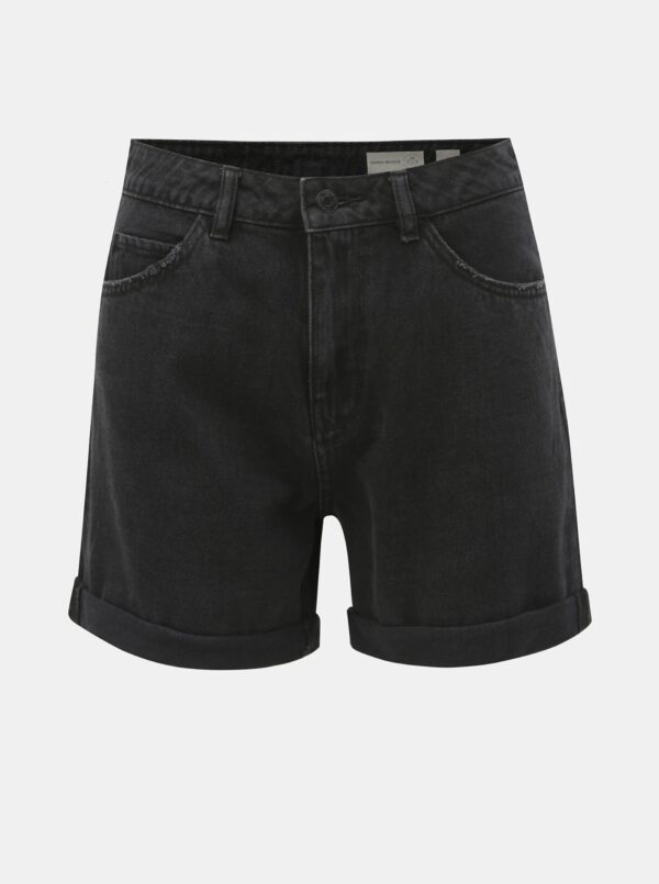 Black denim shorts high waist VERO MODA Nineteen