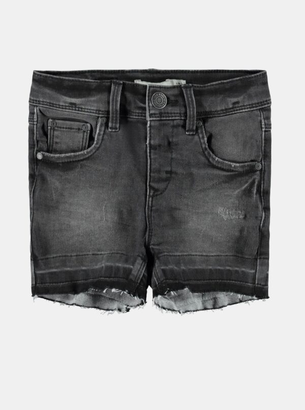 Black denim shorts name it Salli - Girls