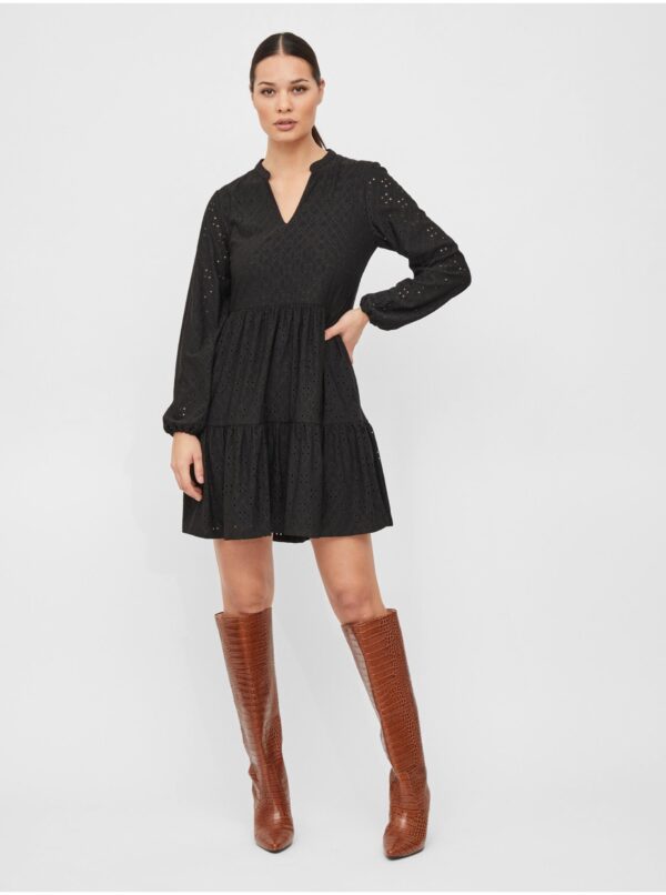 Black dress with madeira VILA Kawa - Ladies