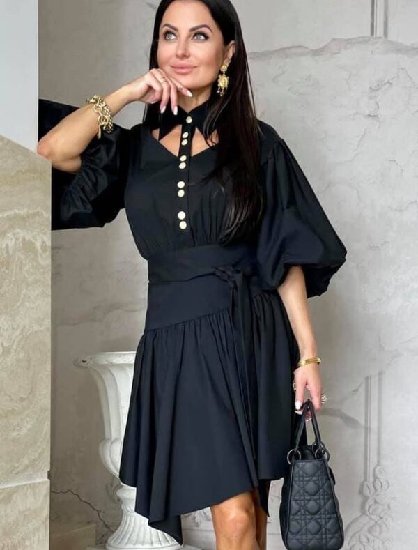 Black elegant mini dress By o la la