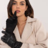 Black elegant women's gloves