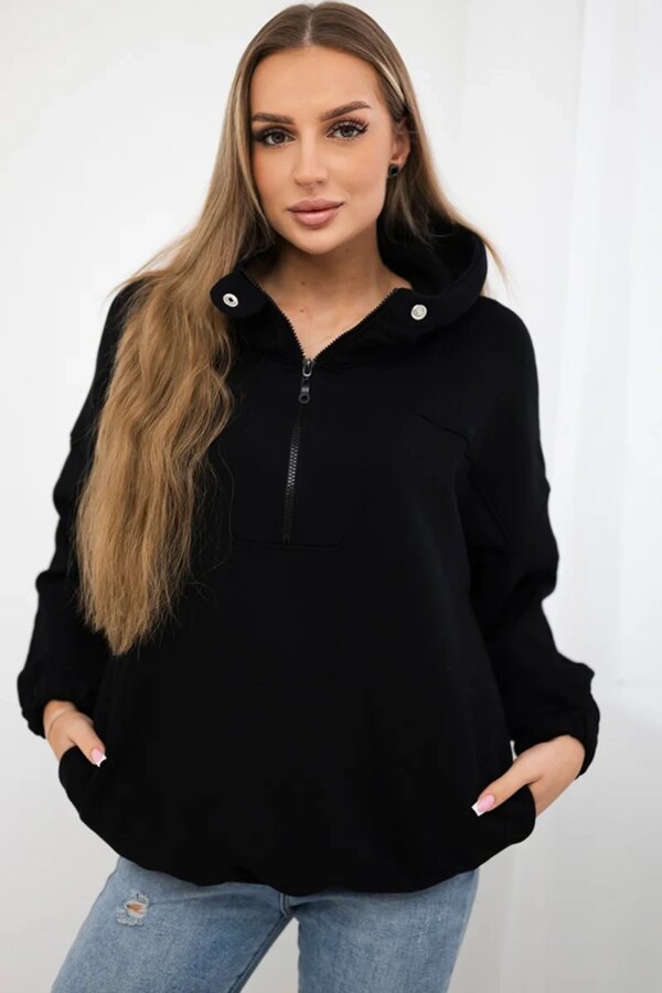 Black hoodie