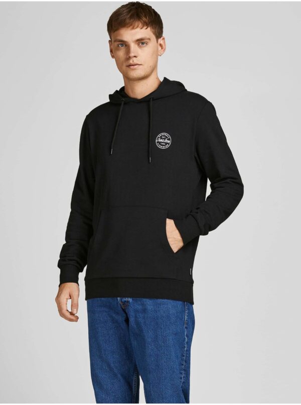 Black hoodie Jack & Jones Shark - Men's