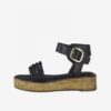 Black leather sandals Tamaris - Women