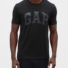 Black men's T-shirt GAP logo